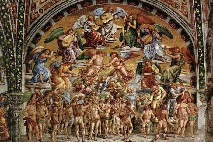 Luca Signorelli The Elect Spain oil painting art